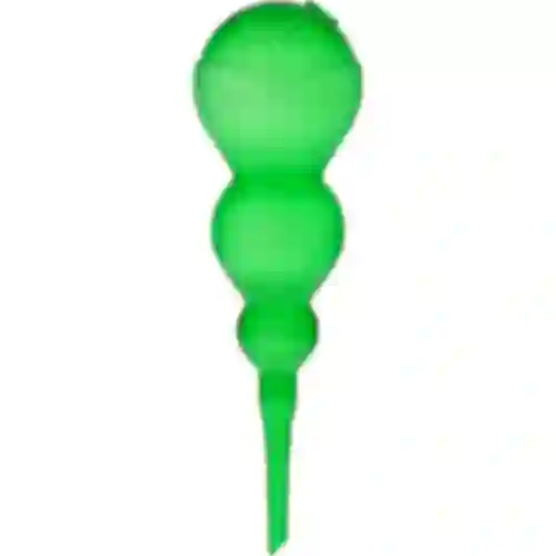 Tredobbelt vandingskugle (trekammer), gennemsigtig grøn, 600 ml