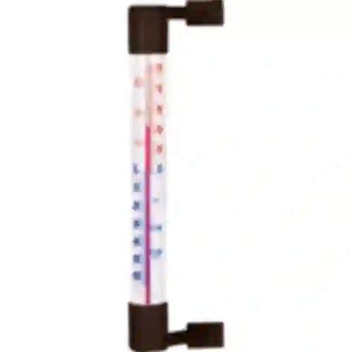 Udendørs termometer brun (-50°C til +50°C) 18cm