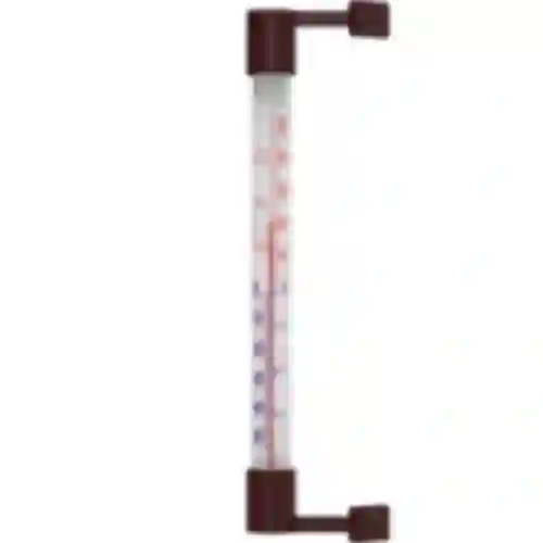 Udendørs termometer brun (-50°C til +50°C) 22cm