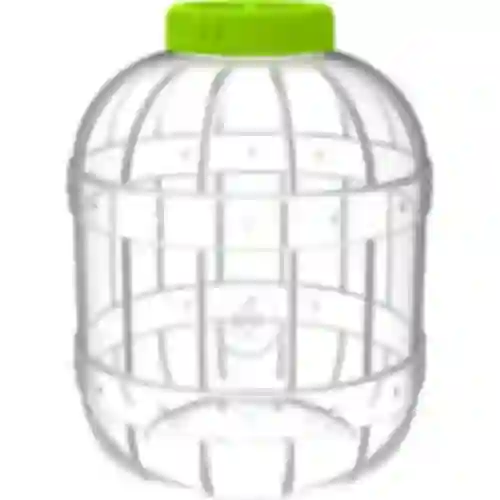 Uknuselig, multifunktionel krukke, 10 L
