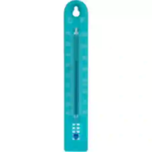 Universel termometer (-30 til +50°C), 17 cm, blå