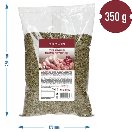 Til hvid pølse - krydderi- og urteblanding, 350g - 3