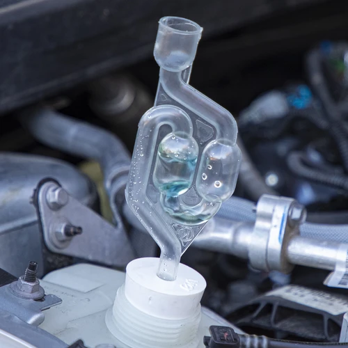 Topstykke pakningstester - 6 adaptere, 100 ml væske - 6