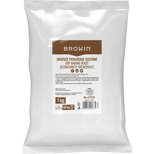 Tørret bagegær, 1 kg - 2