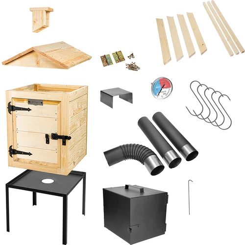 Trærygeovn 60 cm, med ildsted