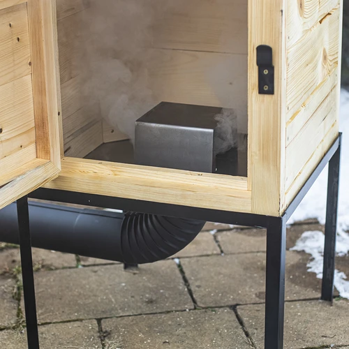 Trærygeovn 60 cm, med ildsted - 8