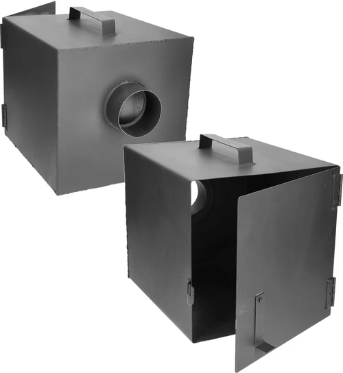 Trærygeovn 60 cm, med ildsted - 5