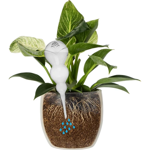 Tredobbelt vandingskugle (trekammer), gennemsigtig farveløs, 600 ml - 3
