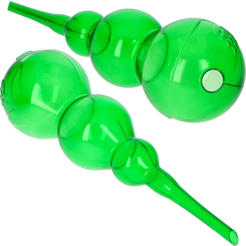 Tredobbelt vandingskugle (trekammer), gennemsigtig grøn, 600 ml - 2