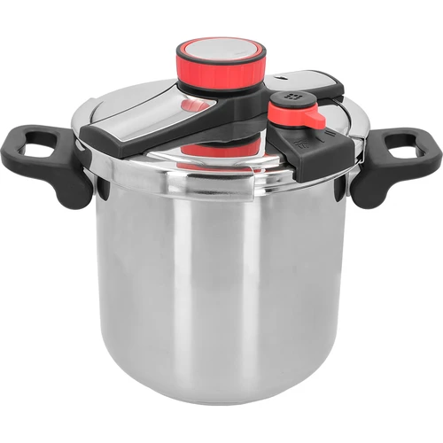 Trykkoger i rustfrit stål, 8 L