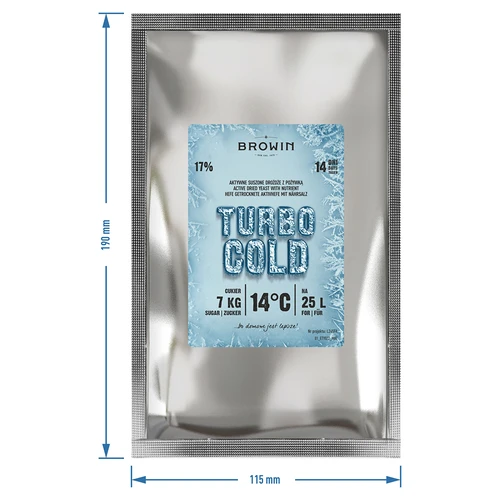 Turbo Cold gær 120 g - 7