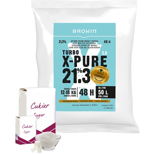 Turbo Gær X-Pure 21,3%, 50 L - 4