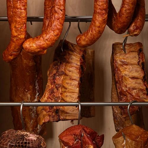 Tværstænger til røgeovne af træ (450 mm), 4 stk. - 3