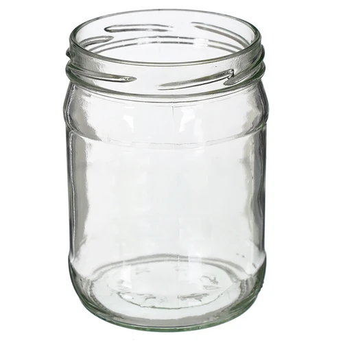 Twist-off krukke 500 ml med farverigt låg fi82/6 - 6 stk. - 3