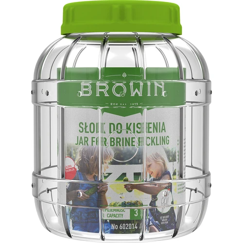Ubrudt syltetøjsglas, 3 L - 3