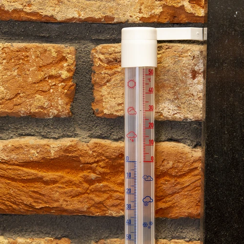 Udendørs termometer med transparent skala (-70°C til +50°C) 23cm mix - 6