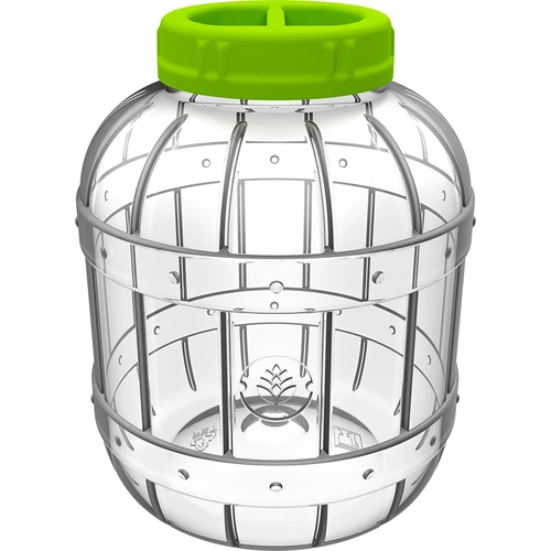 Uknuselig, multifunktionel krukke, 5 L  - 1 