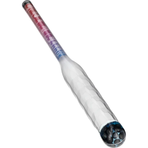 Uknuseligt alkoholmeter med prøverør, måleområde 20–98 % - 2