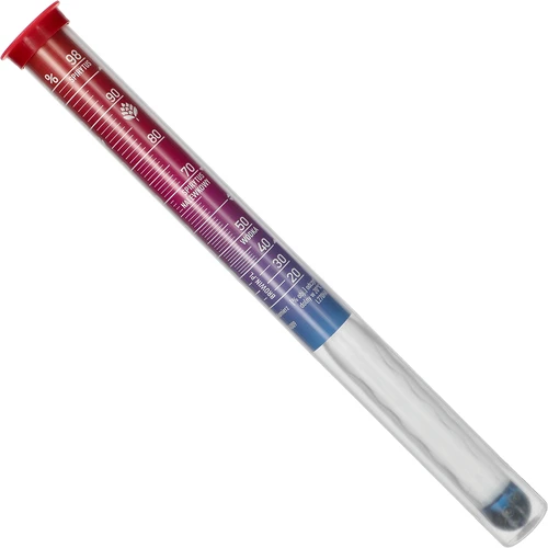 Uknuseligt alkoholmeter med prøverør, måleområde 20–98 % - 3