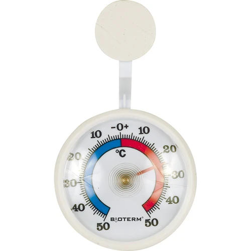Universal termometer, selvklæbende (-50°C til +50°C) Ø 7,2cm  - 1 
