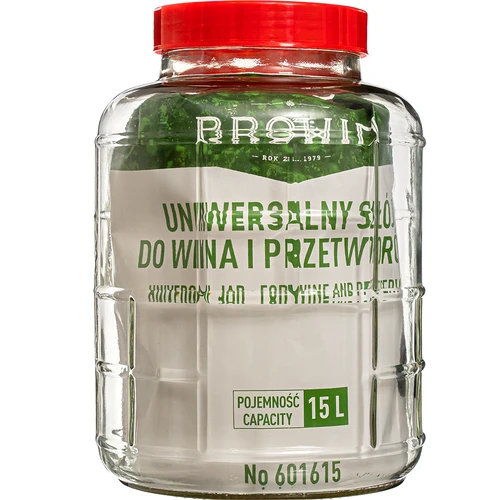 Universel glaskrukke 15 L - 2