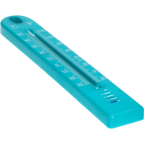 Universel termometer (-30 til +50°C), 17 cm, blå - 3