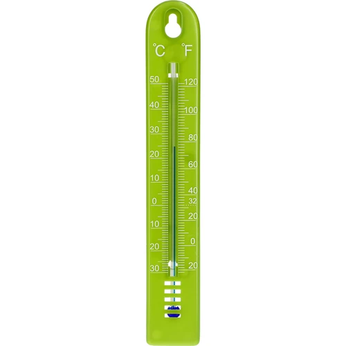 Universel termometer (-30 til +50°C), 17 cm, grøn  - 1 