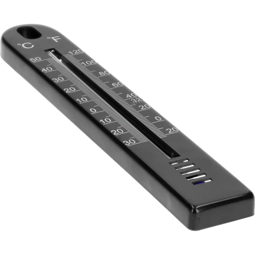 Universel termometer (-30 til +50°C), 17 cm, sort - 3