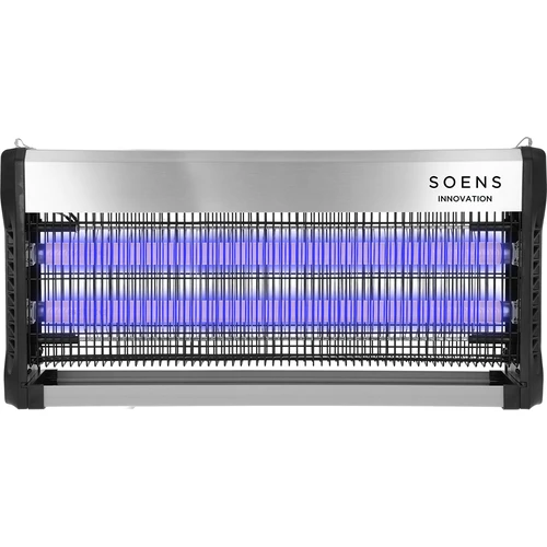 UVA insektdræberlampe 40 W, sølv  - 1 