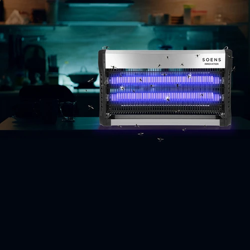 UVA insektdræberlampe 40 W, sølv - 10
