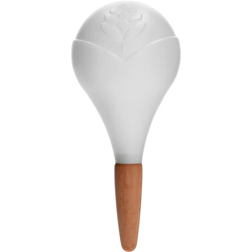 Vandingskugle til planter, mat hvid med keramisk fod, 400ml  - 1 