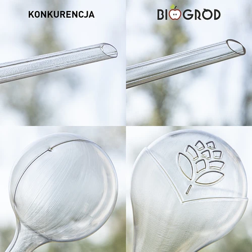 Vandingskugler, gennemsigtige, 400 ml, 4 stk. - 13