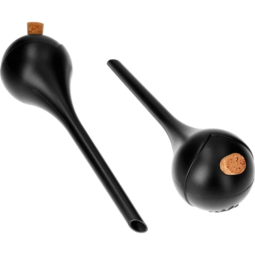 Vandingskugler til planter, sorte matte, med prop, 400ml, 4 stk. - 2