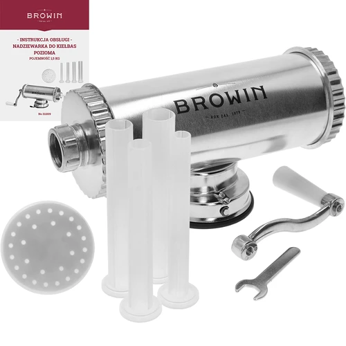 Vandret pølsestopper 1,5 kg med silikonestempel - 2