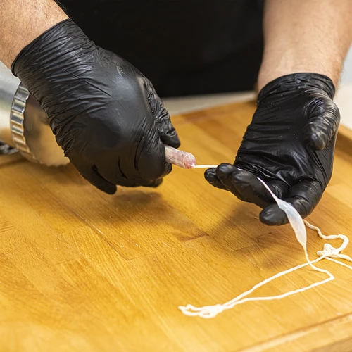 Vandret pølsestopper 2,5 kg med silikone stempel - 12