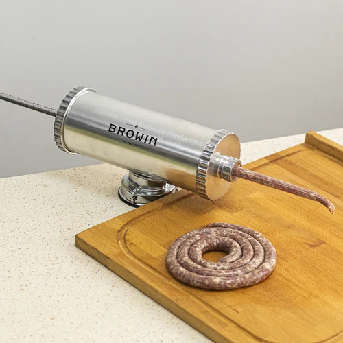 Vandret pølsestopper 2,5 kg med silikone stempel - 15