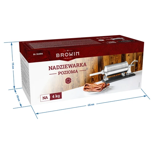 Vandret pølsestopper 4 kg - 11