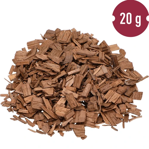 Vanilje egetræsflager, stærkt ristede, 20g - 5