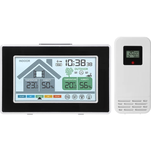 Vejrstation fra Soens – elektronisk, med trådløs udendørssensor