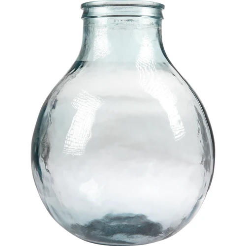 Vinballon 15 L med bred hals i plastikkurv - 2