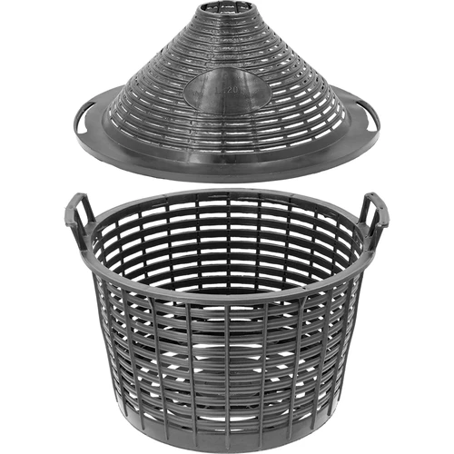 Vinballon 20 L i plastikkurv - 6