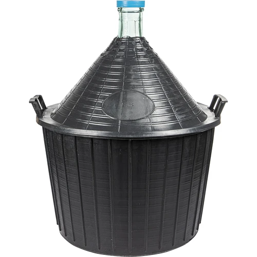 Vinballon 54 L i plastikkurv  - 1 