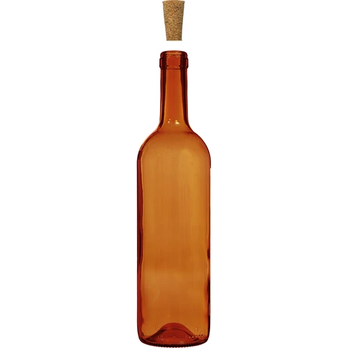 Vinflaske 0,75 L brun - pakke med 8 stk. - 4