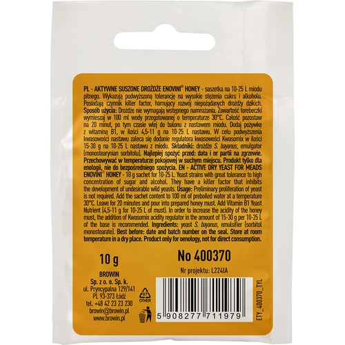 Vingær Enovini® HONEY, 10 g - 2