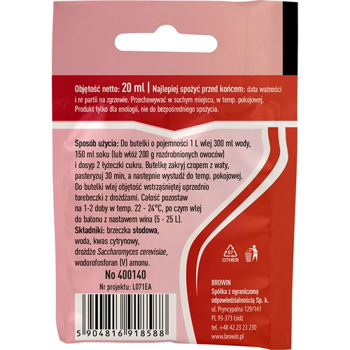 Vingær Malaga, 20 ml - 2
