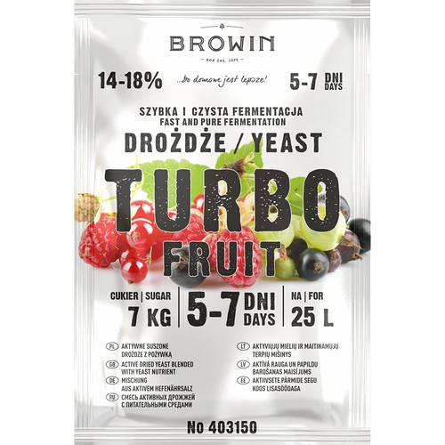 Vingær Turbo Fruit 5-7 dage - 2