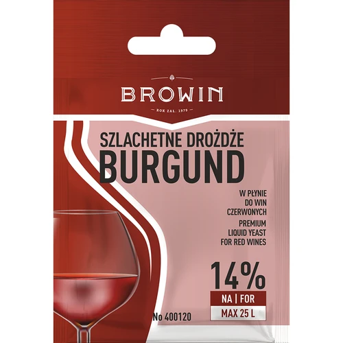 Vinsgær Burgund, 20 ml  - 1 