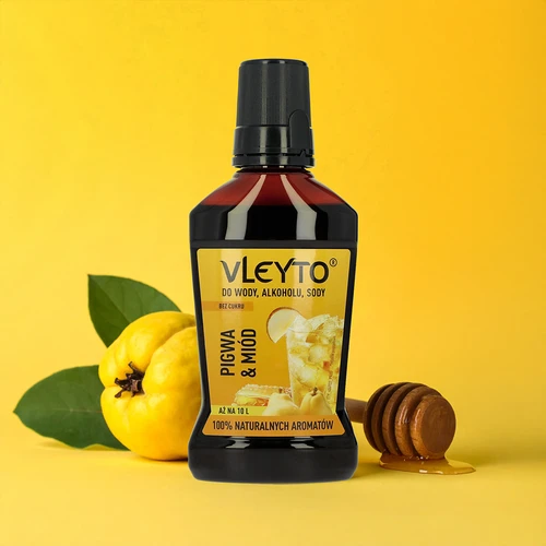 VLEYTO Kvæde & Honning – smagsessens med naturlige aromaer, 250 ml - 4