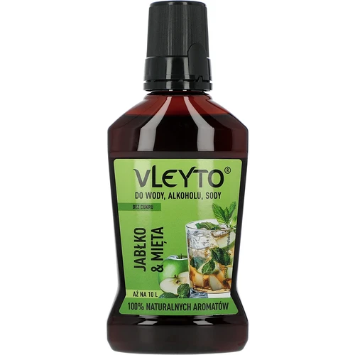 VLEYTO Mynte & Æble – smagsessens med naturlige aromaer, 250 ml  - 1 
