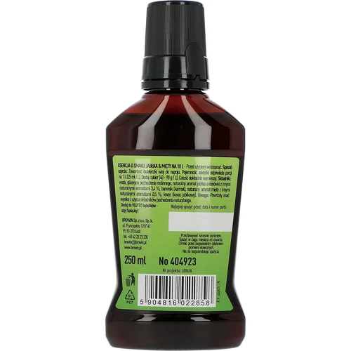 VLEYTO Mynte & Æble – smagsessens med naturlige aromaer, 250 ml - 2
